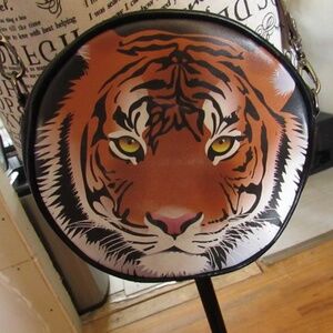 Tiger Print Kids Bag